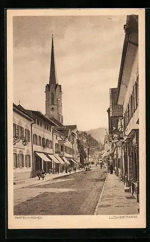 AK Partenkirchen, Ludwigstrasse