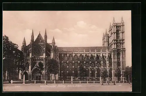 AK London, Westminster Abbey, North Front