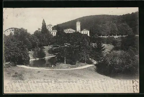 AK Jugenheim a. d. B., Schloss Heiligenberg