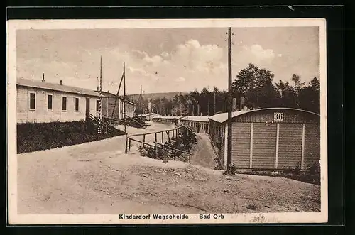 AK Bad Orb, Kinderdorf Wegscheide