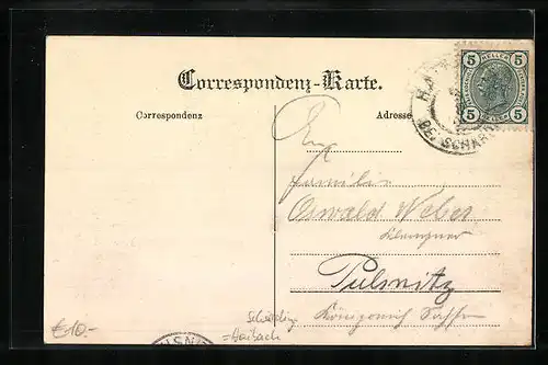 AK Mauth-Haibach, Ortsansicht mit Häuserblick aus der Vogelschau