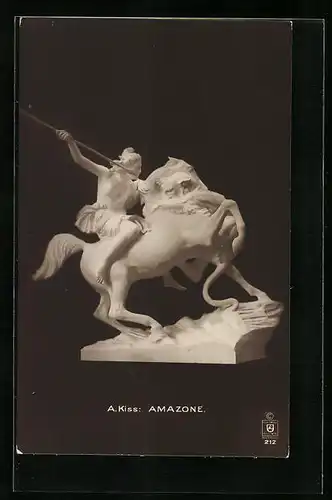 AK Plastik Amazone von A. Kiss