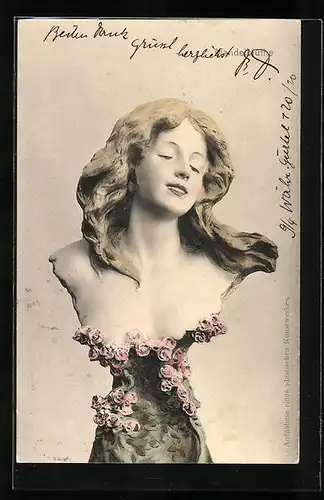 AK Plastik Mandelblüthe