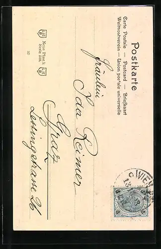 AK Plastik Mandelblüthe