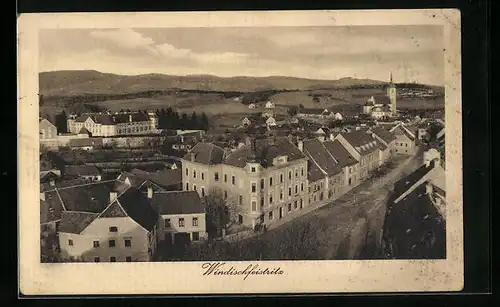 AK Windischfeistritz, Totale aus der Vogelschau