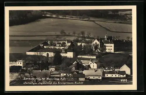 AK Mayerlin, Panoramablick auf das Karmeliterkloster