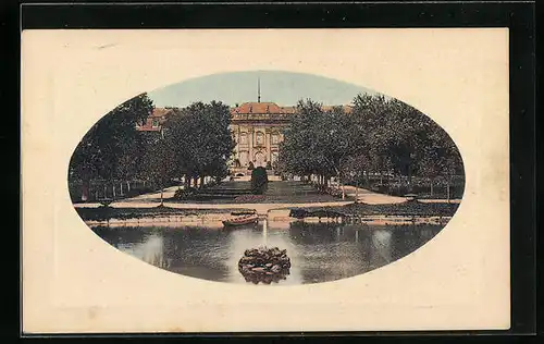 AK Ludwigsburg, Kgl. Schloss, südl. Front