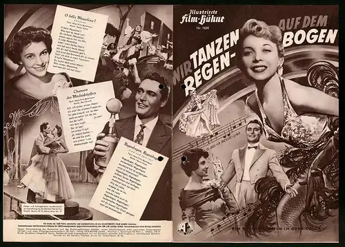 Filmprogramm IFB Nr. 1830, Wir tanzen auf dem Regenbogen, Inge Egger, Isa Barzizza, Regie: A.-M. Rabenalt und C. Gallone