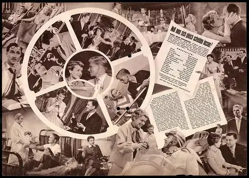 Filmprogramm IFB Nr. 2093, Muss man sich gleich scheiden lassen?, Ruth Leuwerik, Hardy Krüger, Regie: Hans Schweikart