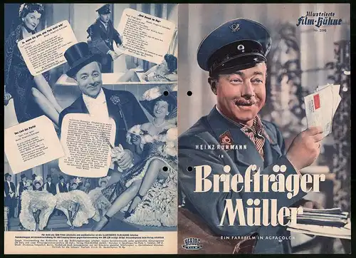 Filmprogramm IFB Nr. 2098, Briefträger Müller, Heinz Rühmann, Heli Finkenzeller, Regie: John Reinhardt