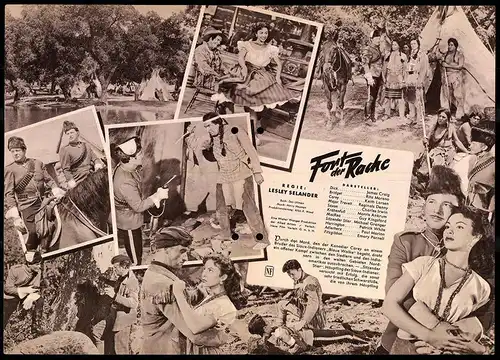 Filmprogramm IFB Nr. 2099, Fort der Rache, James Craig, Rita Moreno, Regie: Lesley Selander