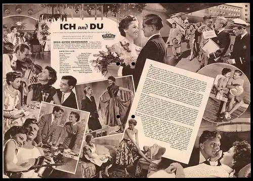 Filmprogramm IFB Nr. 2164, Ich und Du, Hardy Krüger, Liselotte Pulver, Regie: Alfred Weidenmann