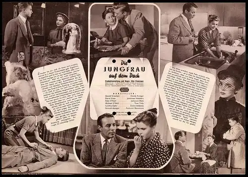 Filmprogramm IFB Nr. 2209, Die Jungfrau auf dem Dach, Hardy Krüger, Johannes Heesters, Regie: Otto Preminger