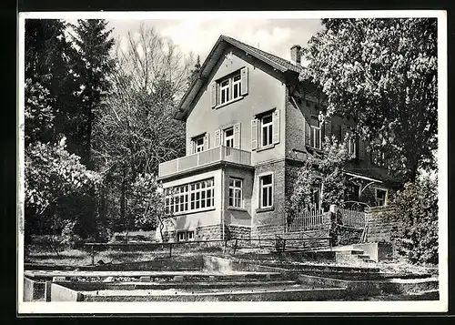 AK Darsberg /Neckarsteinach, Landheim Waldeck des Hölderlingymnasiums Heidelberg