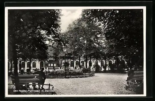 AK Den Helder, Plantsoen m. Station