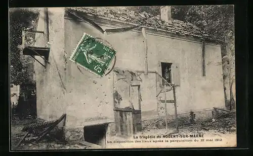 AK Nogent-Sur-Marne, La tragédie, Bonnot-Bande