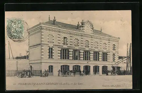 AK Villeneuve-Saint-Georges, La Gare