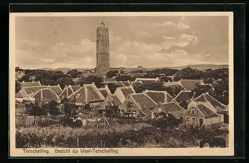 AK Terschelling, Gezicht op West-Terschelling