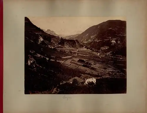 Fotoalbum mit 114 Fotografien, Ansicht Interlaken, Grosses Reisealbum 1887-1897 illustriert eine Europa-Reise