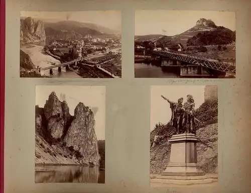 Fotoalbum mit 114 Fotografien, Ansicht Interlaken, Grosses Reisealbum 1887-1897 illustriert eine Europa-Reise