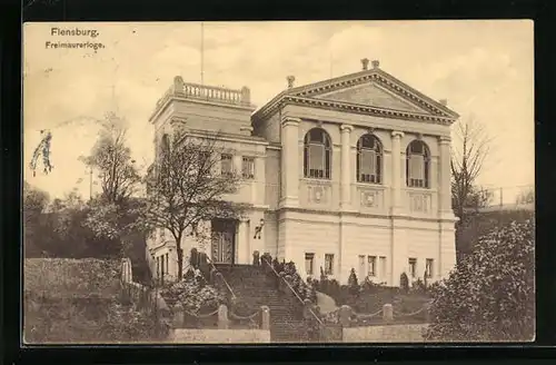 AK Flensburg, Freimaurerloge