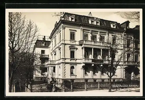 AK Freiburg i. Br., Hotel-Pension Schotzky