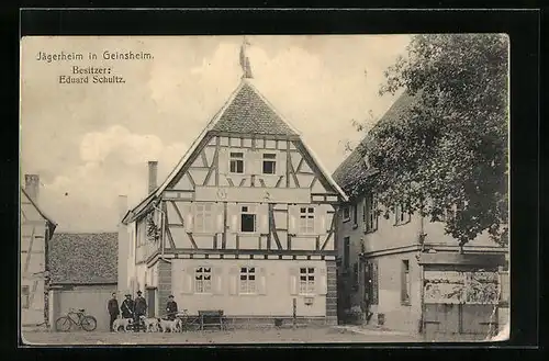 AK Geinsheim, Gasthaus Jägerheim