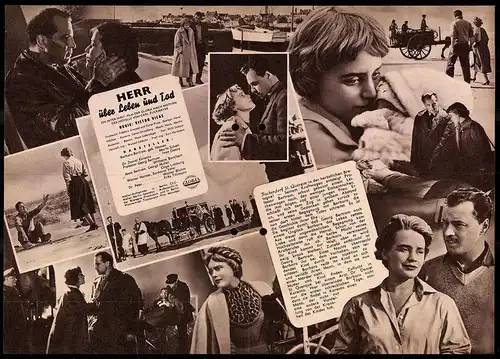 Filmprogramm IFB Nr. 2650, Herr über Leben und Tod, Maria Schell, Ivan Desny, Regie: Victor Vicas