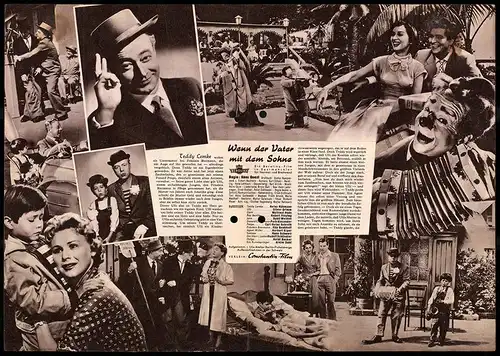 Filmprogramm IFB Nr. 2869, Wenn der Vater mit dem Sohne, Heinz Rühmann, Oliver Grimm, Regie: Hans Quest