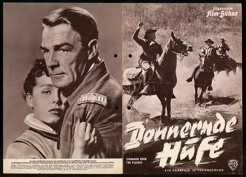 Filmprogramm IFB Nr. 2303, Donnernde Hufe, Randolph Scott, Lex Barker, Regie: Andre de Toth