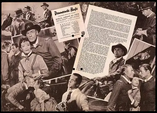 Filmprogramm IFB Nr. 2303, Donnernde Hufe, Randolph Scott, Lex Barker, Regie: Andre de Toth