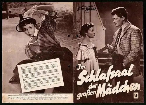 Filmprogramm IFB Nr. 2384, Im Schlafsaal der grossen Mädchen, Jean Marais, Francoise Arnoul, Regie: Henri Decoin