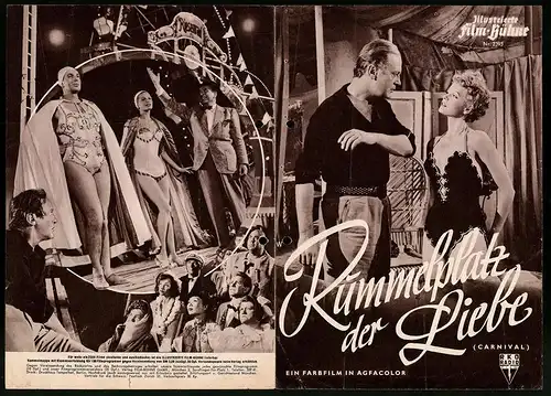 Filmprogramm IFB Nr. 2395, Rummelplatz der Liebe, Eva Bartok, Curd Jürgens, Regie: Kurt Neumann