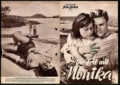 Filmprogramm IFB Nr. 2060, Die Zeit mit Monika, Harriet Andersson, Lars Ekborg, Regie: Ingmar Bergman