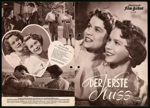 Filmprogramm IFB Nr. 2398, Der erste Kuss, Hans Nielson, Isa und Jutta Günther, Adrienne Gessner, Regie: Eric Ode