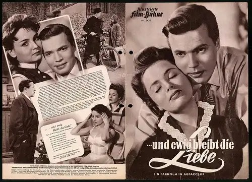 Filmprogramm IFB Nr. 2438, ... und ewig bleibt die Liebe, Ulla Jacobsson, Karlheinz Böhm, Regie: Wolfgang Liebeneiner