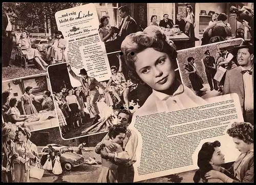 Filmprogramm IFB Nr. 2438, ... und ewig bleibt die Liebe, Ulla Jacobsson, Karlheinz Böhm, Regie: Wolfgang Liebeneiner