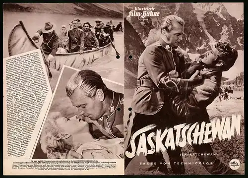 Filmprogramm IFB Nr. 2494, Saskatschewan, Alan Ladd, Shelley Winters, Regie: Raoul Walsh