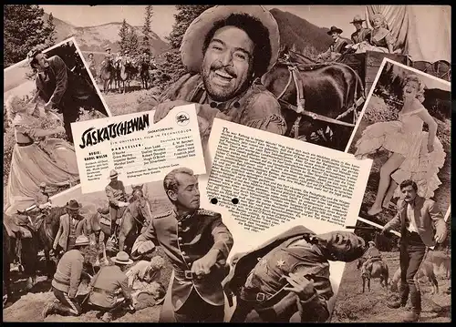 Filmprogramm IFB Nr. 2494, Saskatschewan, Alan Ladd, Shelley Winters, Regie: Raoul Walsh