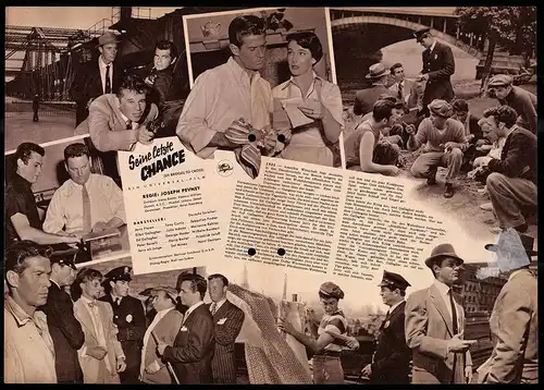 Filmprogramm IFB Nr. 2758, Seine letzte Chance, Tony Curtis, Julia Adams, Regie: Joseph Pevney