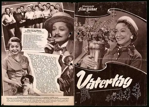 Filmprogramm IFB Nr. 2829, Vatertag, Grethe Weiser, Paul Westermeier, Maria Sebaldt, Regie: Hans Richter