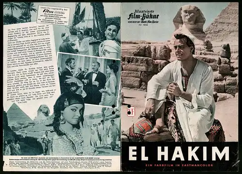 Filmprogramm IFB Nr. 4056, El Hakim, O. W. Fischer, Michael Ande, Nadja Tiller, Regie: Rolf Thiele