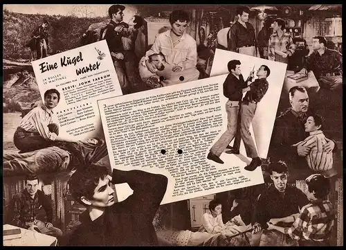 Filmprogramm IFB Nr. 2686, Eine Kugel wartet, Jean Simmons, Rory Calhoun, Stephen McNally, Regie: John Farrow