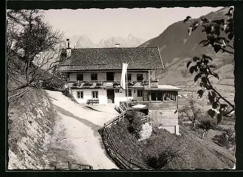 AK Zell am See, Jausenstation Einöd am Berghang