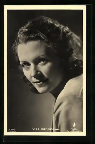 AK Schauspielerin Olga Tschechowa