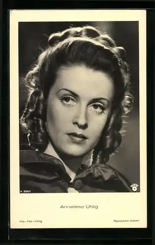 AK Schauspielerin Anneliese Uhlig