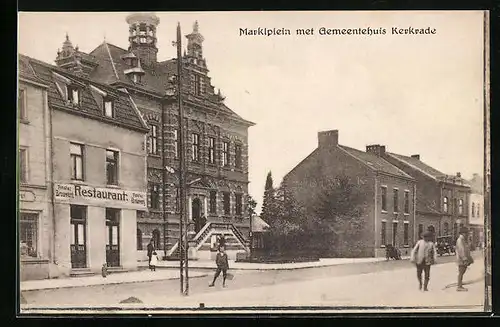 AK Kerkrade, Marktplein met Gemeentehuis