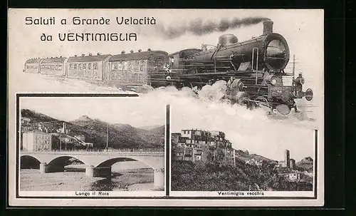 AK Ventimiglia, Lungo il Roia, Ventimiglia vecchia