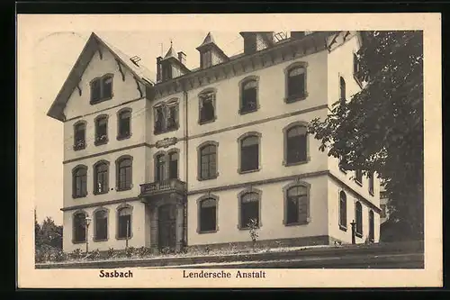 AK Sasbach, Lendersche Anstalt