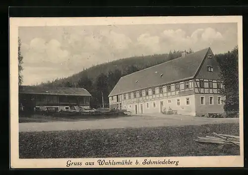 AK Schmiedeberg, Gasthof Wahlsmühle